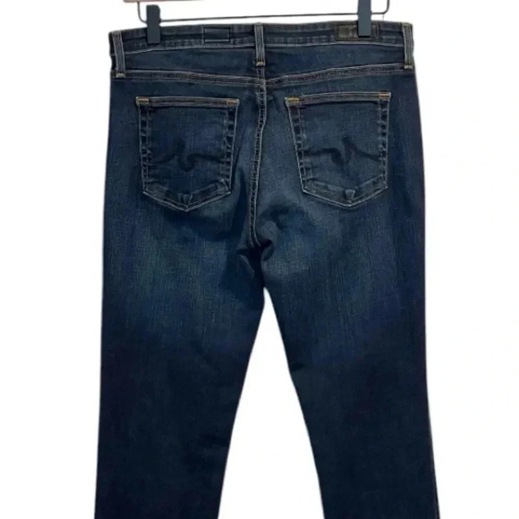 AG Adriano Goldschmied Harper Essential Straight Jeans, Mid-Rise, Med/Dark  28R - Picture 11 of 12
